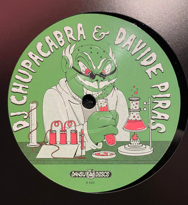 DJ Chupacabra & Davide Piras : The Strange Case Of... (12", EP)