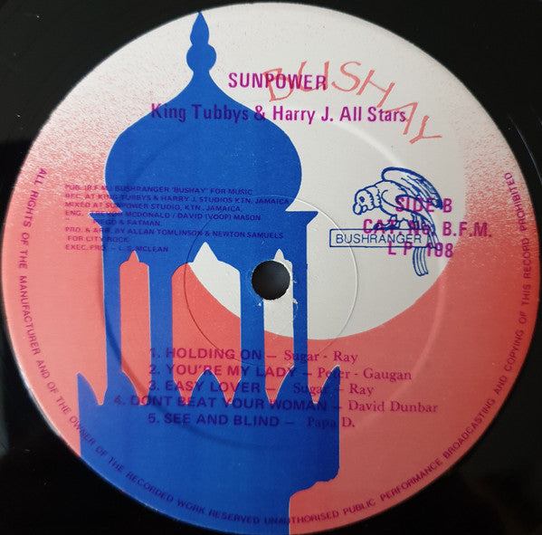 Various Artiste*, King Tubby & Harry J All Stars* : Sun Power Vol.1 (LP, Comp)
