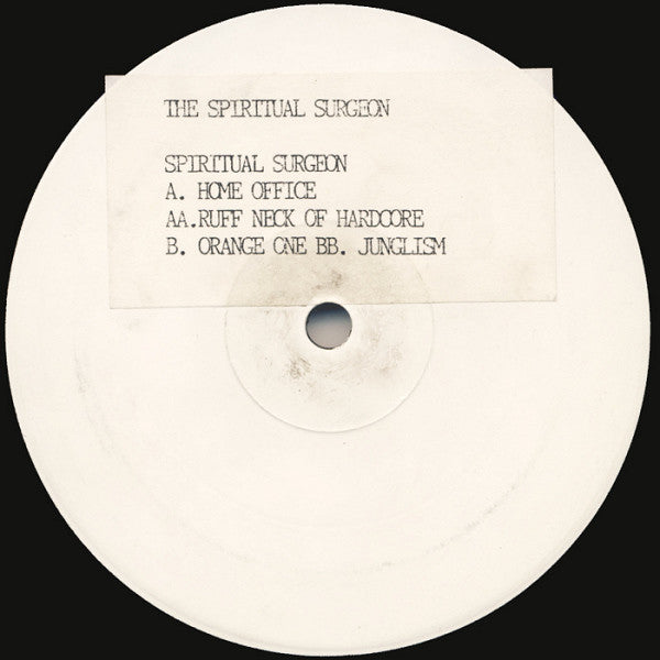 The Spiritual Surgeon : Spiritual Surgeon (12", W/Lbl, Sti)