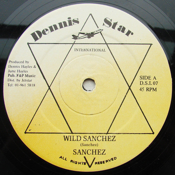 Sanchez / Krystal Deen* : Wild Sanchez / One Woman (12")