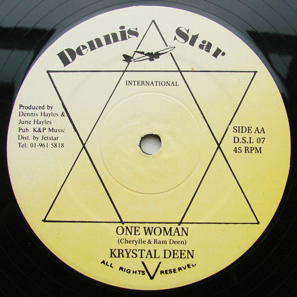 Sanchez / Krystal Deen* : Wild Sanchez / One Woman (12")