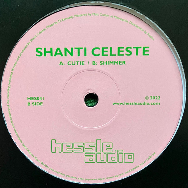 Shanti Celeste : Cutie / Shimmer (12")