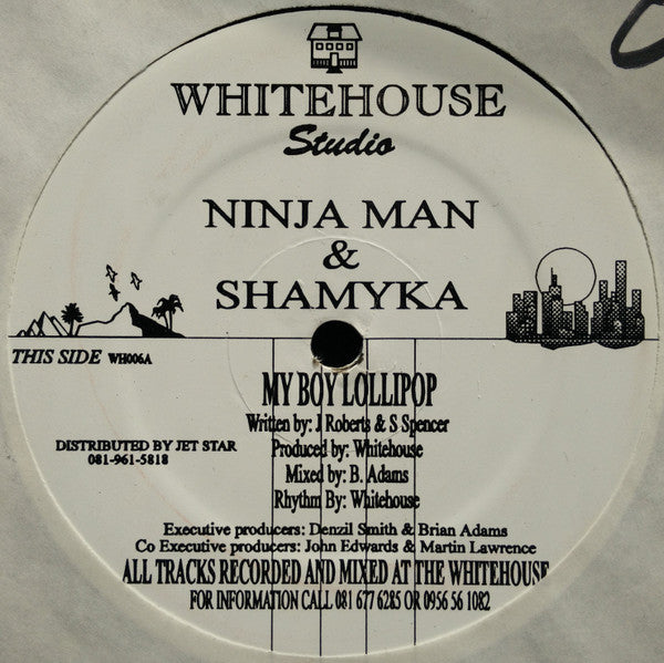 Ninjaman & Shamyka : My Boy Lollipop (12")