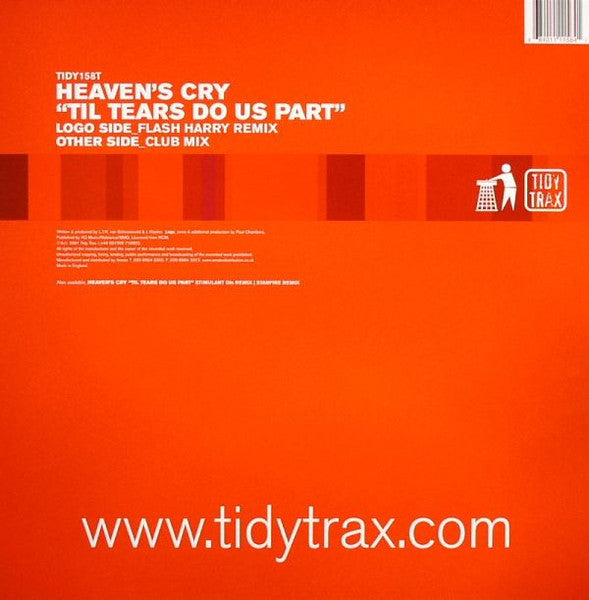Heaven's Cry : Til Tears Do Us Part (12", Single, One)