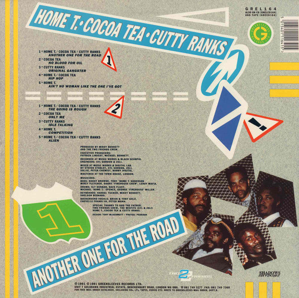 Home T.* / Cocoa Tea / Cutty Ranks : Another One For The Road (LP, Album)