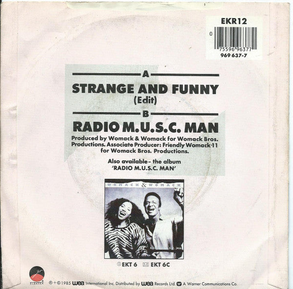 Womack & Womack : Strange And Funny (7", Single)