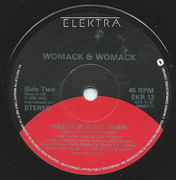 Womack & Womack : Strange And Funny (7", Single)