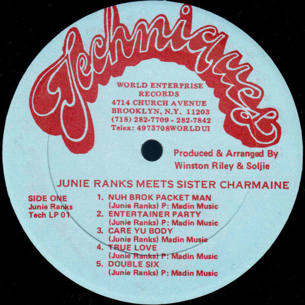 June Ranks* / Sister Charmaine : June Ranks Meets Sister Charmaine (LP, Album)