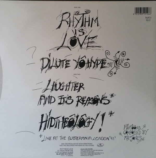 Keziah Jones : Rhythm Is Love (12", Single)