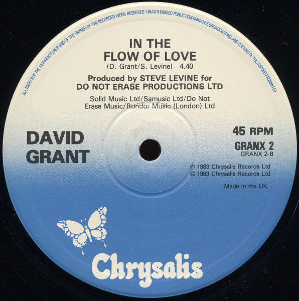 David Grant : Watching You Watching Me (12", Single, Ltd, Pos)