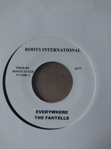 Fantels : Everywhere (7", RP, Unofficial)