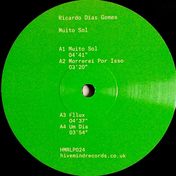 Ricardo Dias Gomes : Muito Sol (LP, Album, Ltd)
