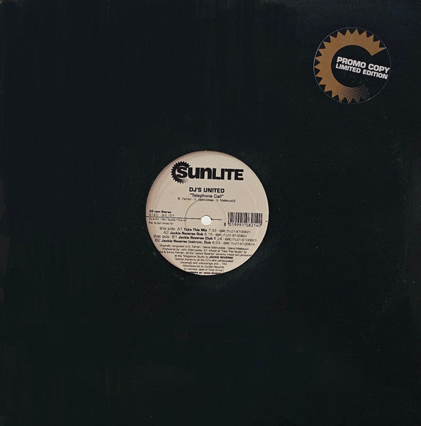 Dj's United (6) : Telephone Call (12", Promo)