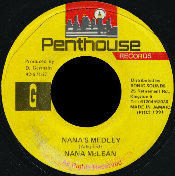 Nana McLean : Nana's Medley (7")