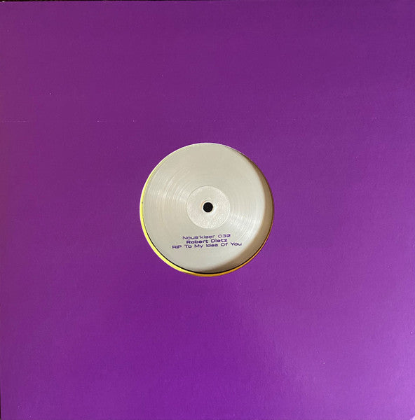 Robert Dietz : RIP To My Idea Of You (12", EP)