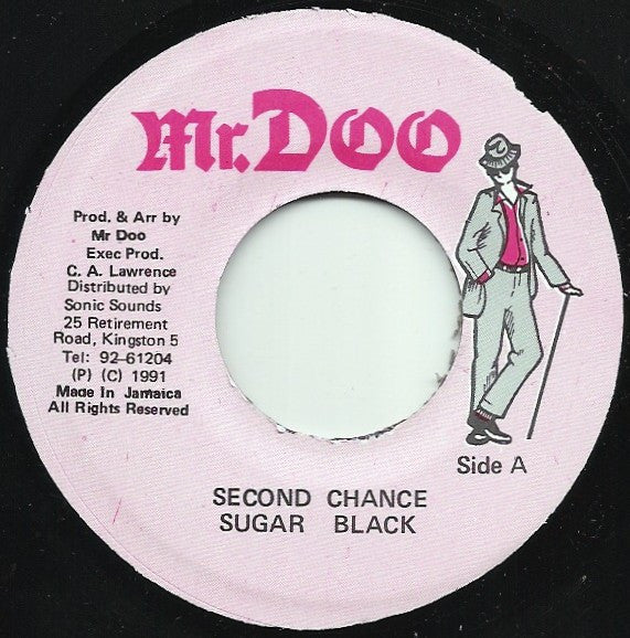 Sugar Black : Second Chance (7")