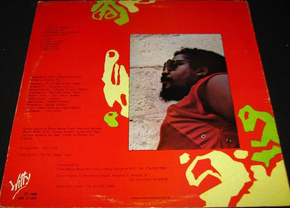 Tony Tuff : Ketch A Fire (LP, Album)