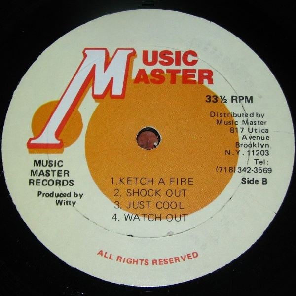 Tony Tuff : Ketch A Fire (LP, Album)