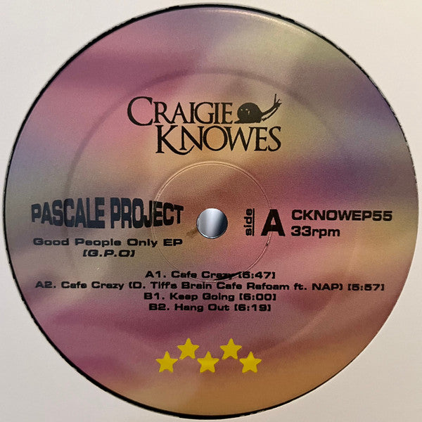 Pascale Project : Good People Only EP (12")