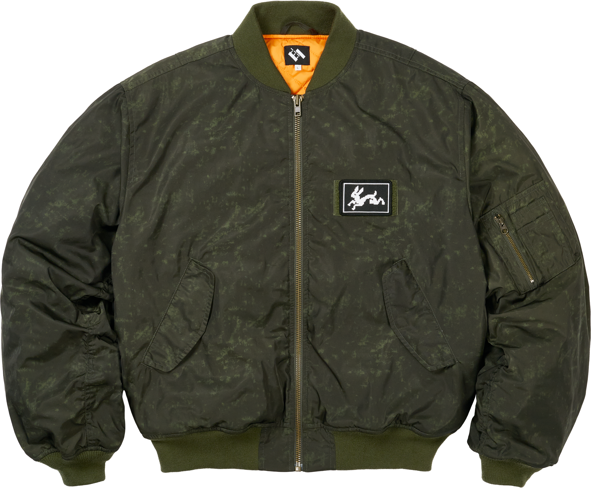 The Trilogy Tapes TTT Bomber Jacket Green