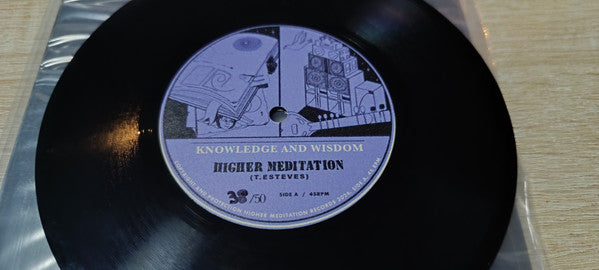 Higher Meditation : Knowledge & Wisdom (7", Ltd, Num)