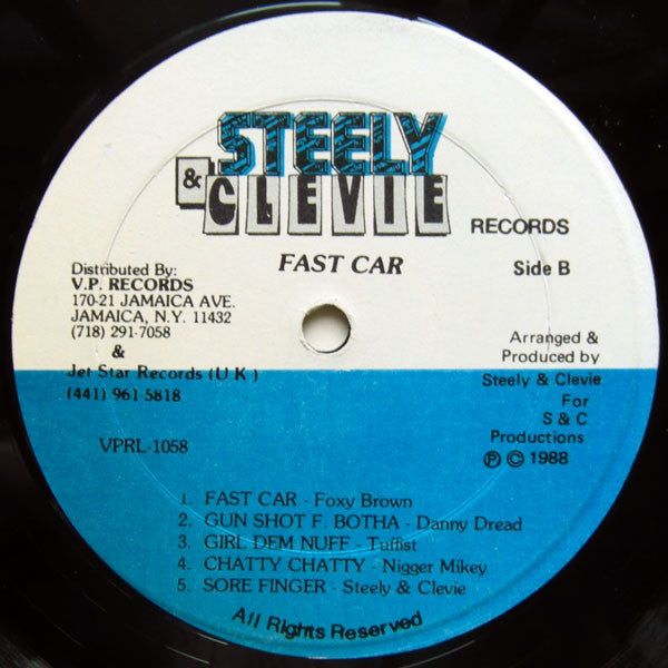 Various : Fast Car (LP, Comp)