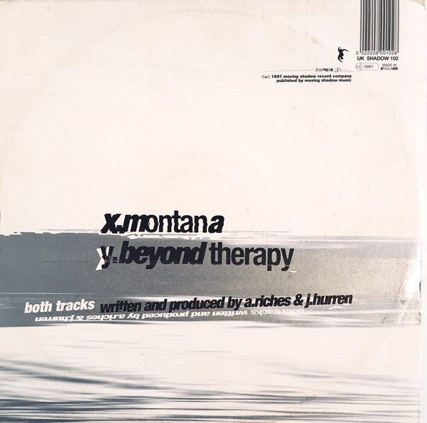 JMJ & Richie : Montana / Beyond Therapy (12")