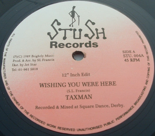 Taxman : Wishing You Were Here (12")