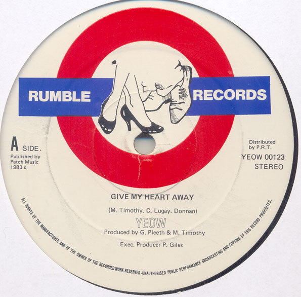 Yeow* : Give My Heart Away (12")
