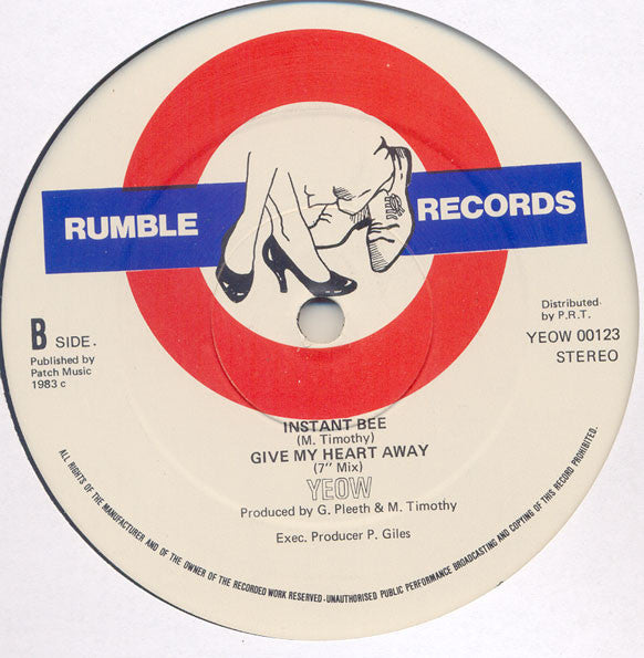 Yeow* : Give My Heart Away (12")