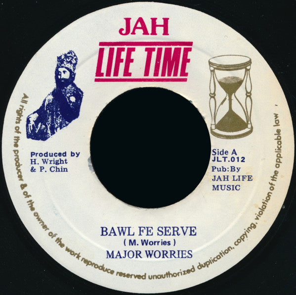 Major Worries : Bawl Fe Serve (7")