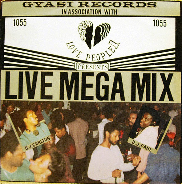 D.J. Carlton / D.J. Paul (2) : Live Mega Mix (LP, Mixed)