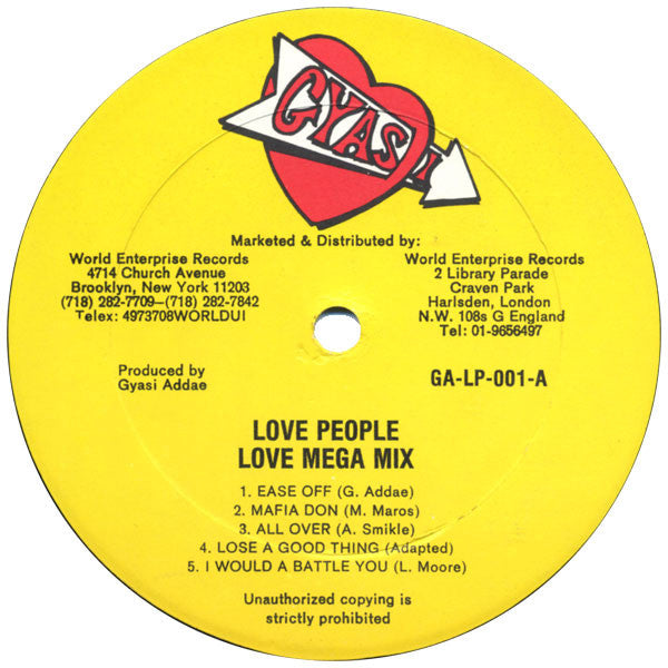 D.J. Carlton / D.J. Paul (2) : Live Mega Mix (LP, Mixed)