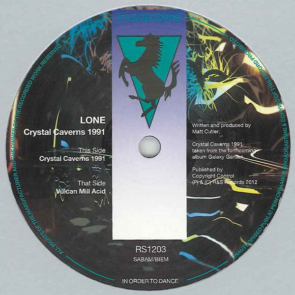 Lone (2) : Crystal Caverns 1991 (12")