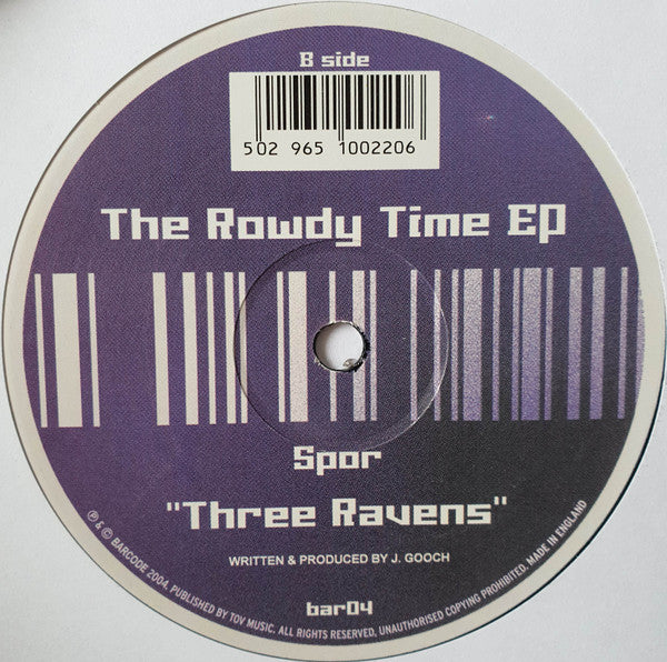 Various : The Rowdy Time EP (2x12", EP)
