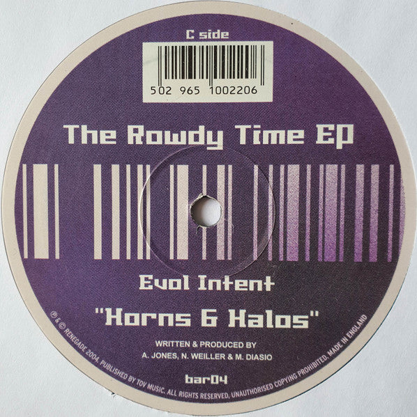 Various : The Rowdy Time EP (2x12", EP)