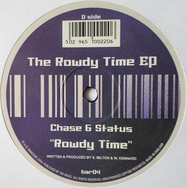 Various : The Rowdy Time EP (2x12", EP)