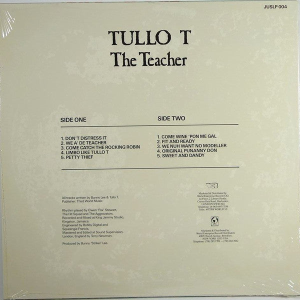 Tullo T : The Teacher (LP, Album)