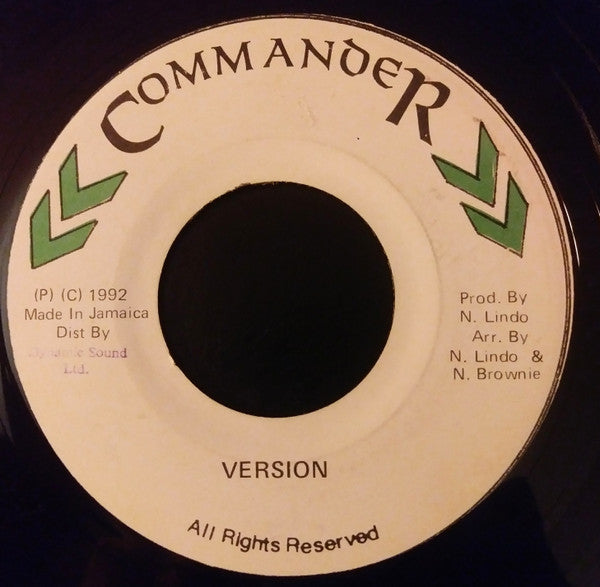 Neville Lindo : I Do Love You (7")