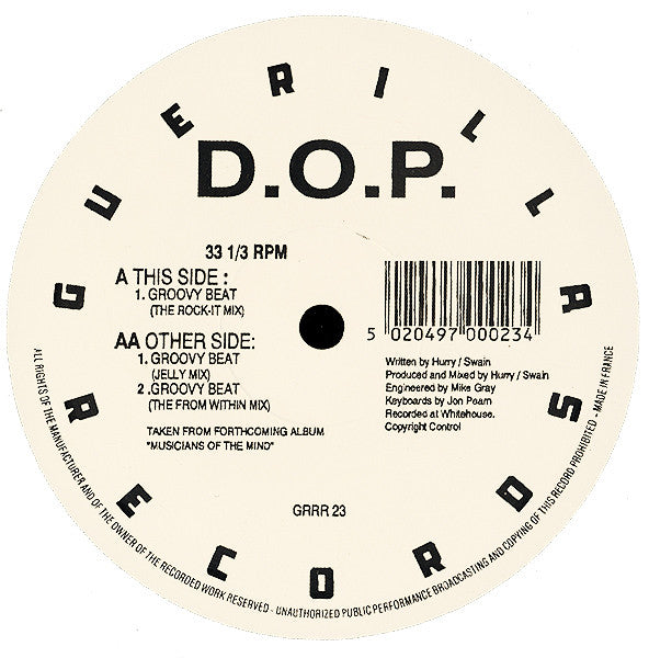 D.O.P. : Groovy Beat (12")