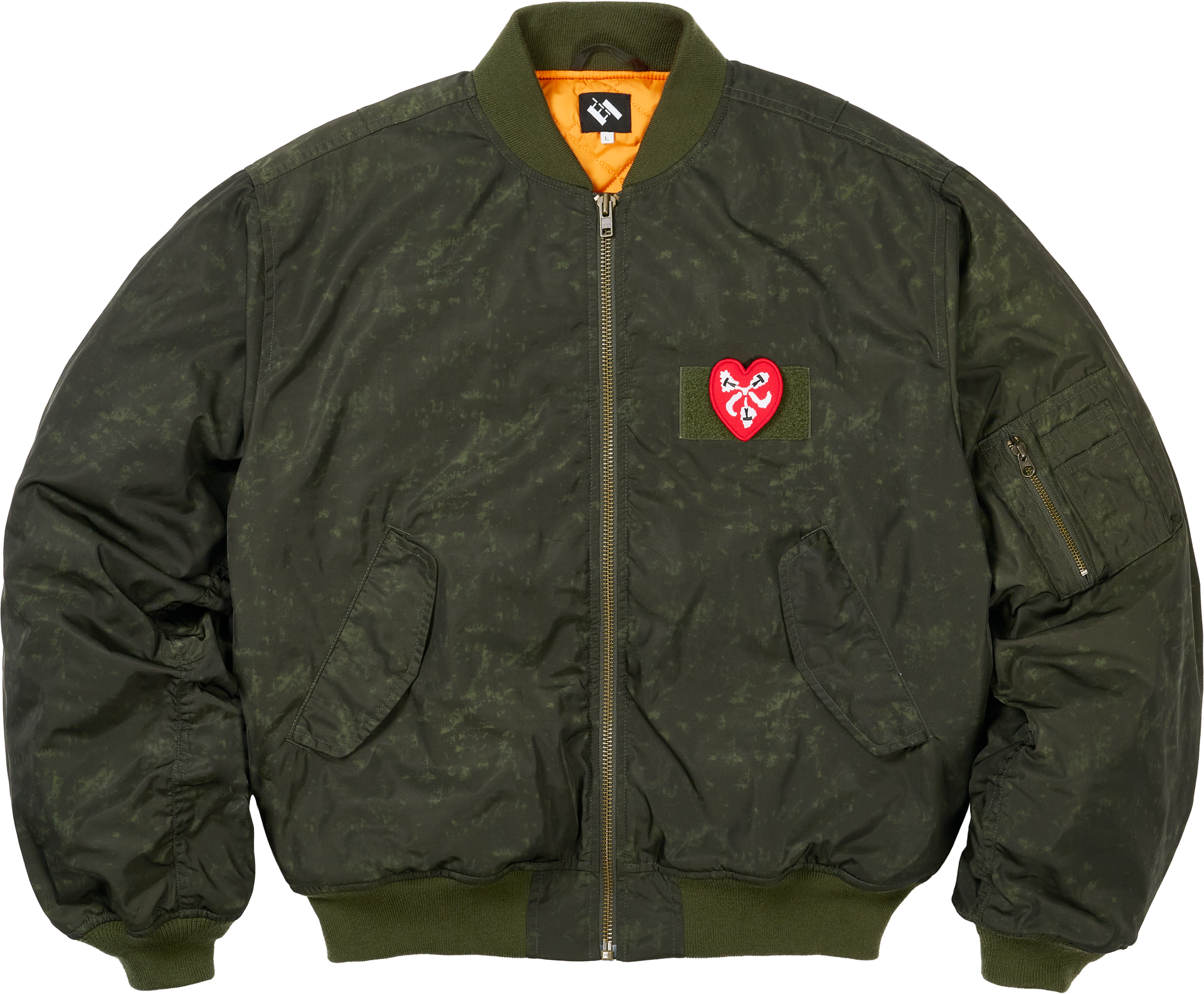 The Trilogy Tapes TTT Bomber Jacket Green