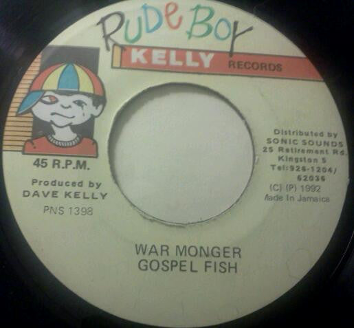 Gospel Fish : War Monger (7")