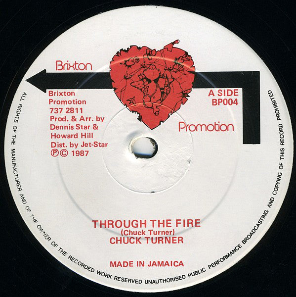 Chuck Turner : Through The Fire (12", Single)