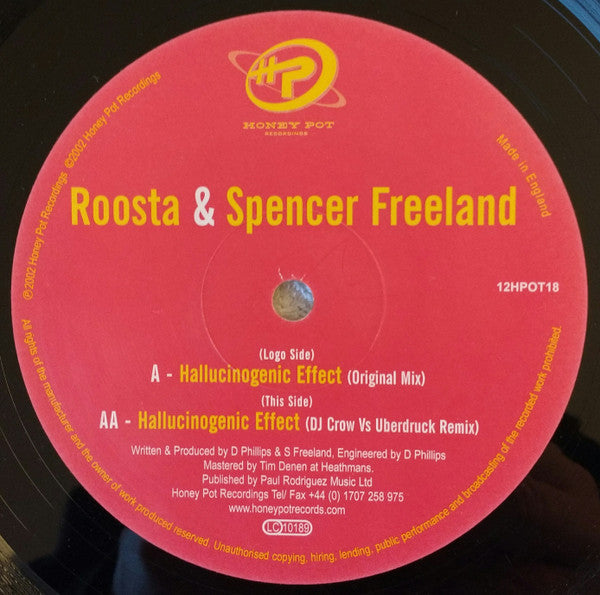 Roosta & Spencer Freeland : Hallucinogenic Effect (12")