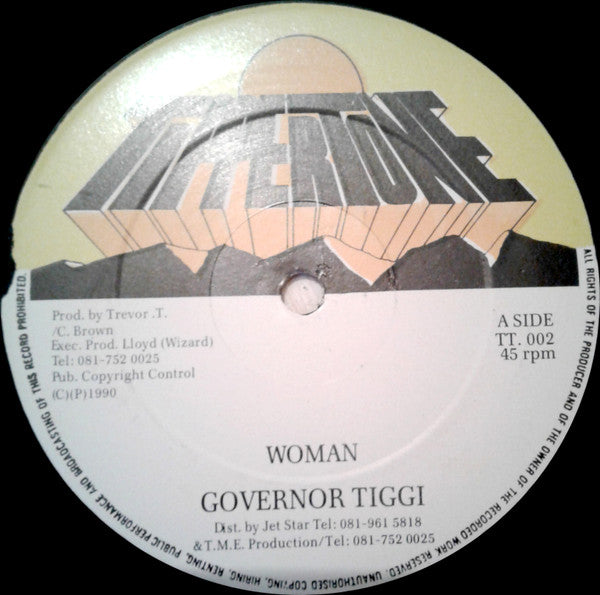 Governor Tiggi* : Woman (12", Single)