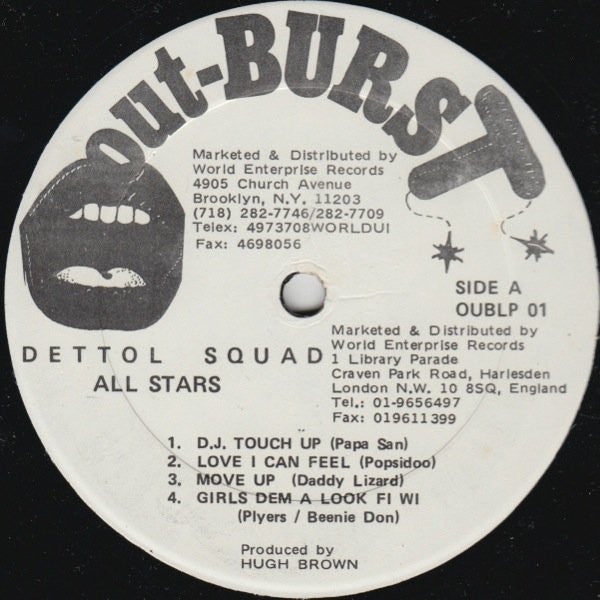 Various : Dettol Squad (All Stars Compilation) (LP, Comp)