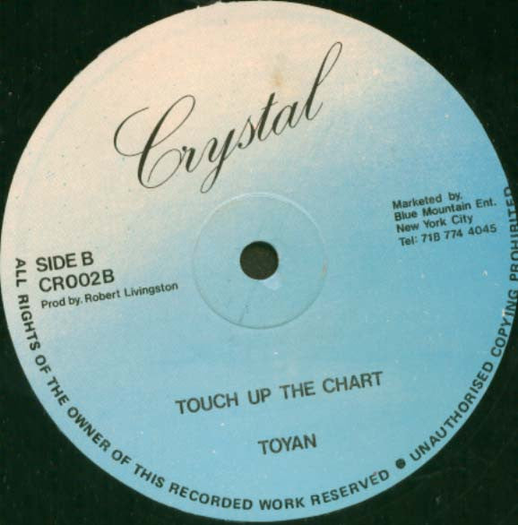 Patrick Andy / Toyan : Cry For Me / Touch Up The Chart (12")
