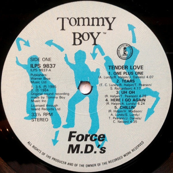 Force MD's : Tender Love (LP, Album)
