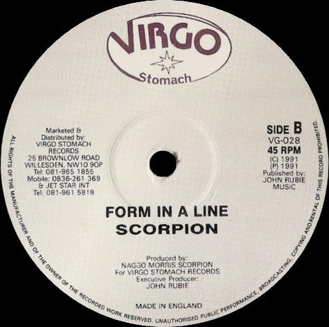 Scorpion (5) : Form A Line (12")