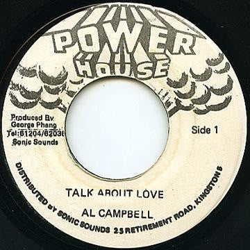 Al Campbell : Talk About Love (7")